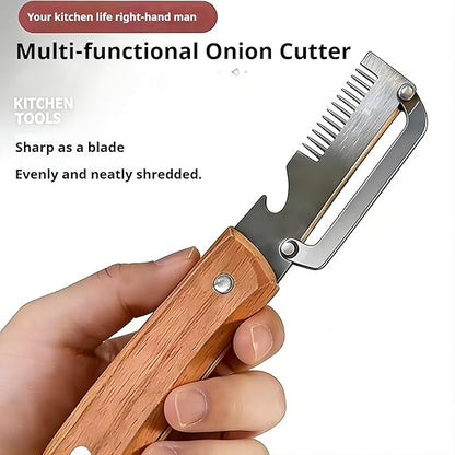 Kitchen multifunctional vegetable peeler 3 in 1 (PACK OF 1) - CL-NE-9194