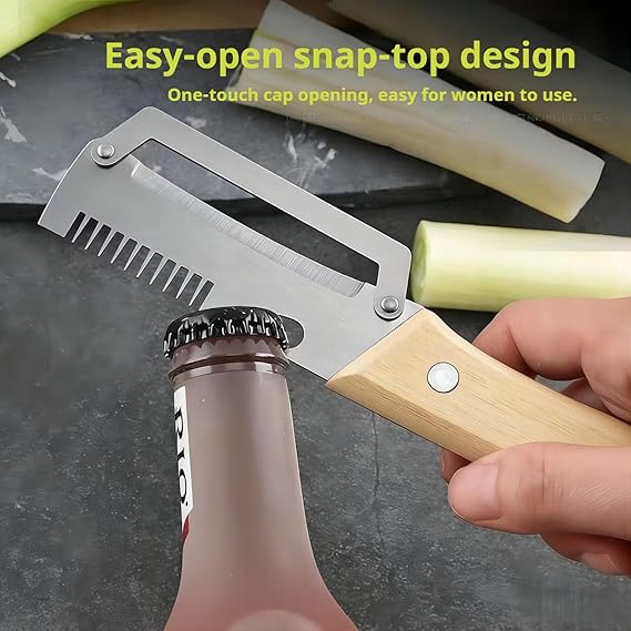 Kitchen multifunctional vegetable peeler 3 in 1 (PACK OF 1) - CL-NE-9194