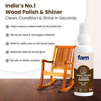 Natural All In One Wood Polish & Shiner✨ - 100ml